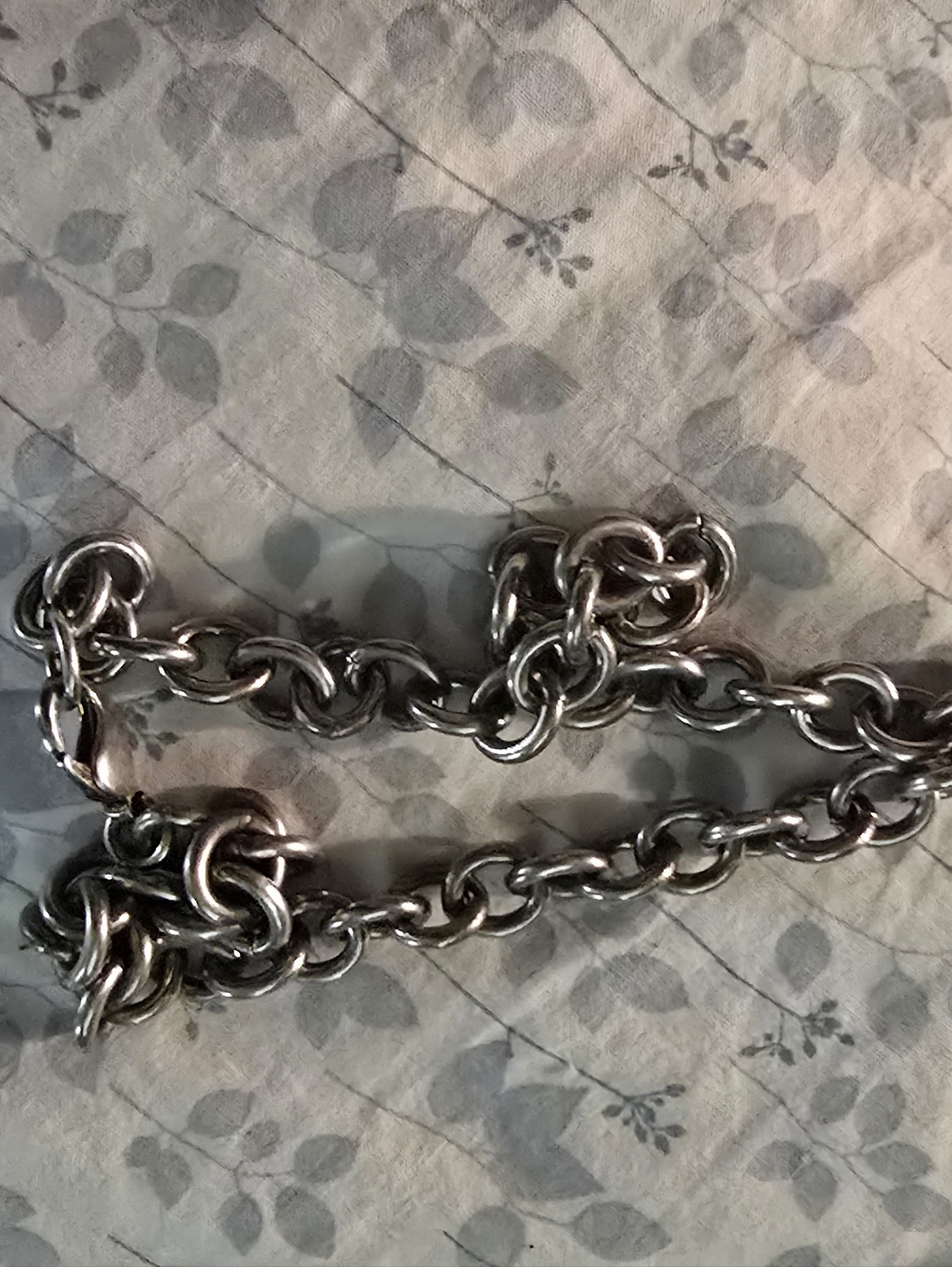 Tiffany & Co. Silver 16" Return To Tiffany Collection Vintage Toggle Necklace - Picture 5 of 16